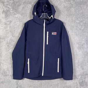 Rokk Norwegian Brand‎ Jacket Women S 1905 Softshell Tech Full Zip Hooded Parka